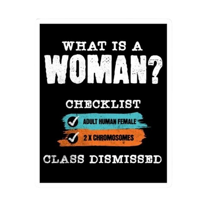 What is A Woman Decal